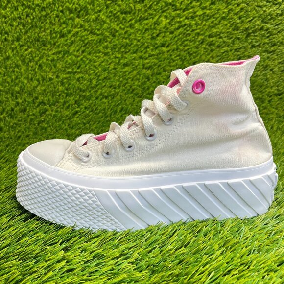 Converse Chuck Taylor All Star Lift 2X Womens Size 6.5 Athletic Shoes Sneakers - Picture 4 of 12